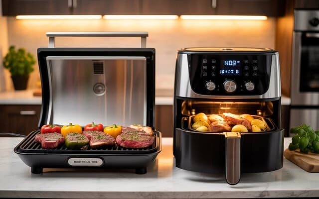 Comparativo: Churrasqueira Elétrica x Air Fryer em 2025